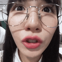 K Pop Glasses GIF