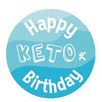 Happy Birthday Sticker by Keto-Mojo