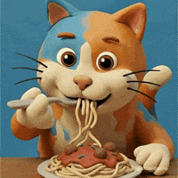 Hungry Pasta GIF