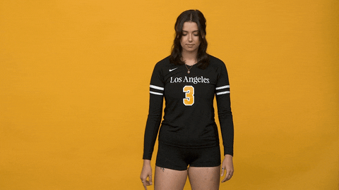 Volleyball GIF by Cal State LA Golden Eagles
