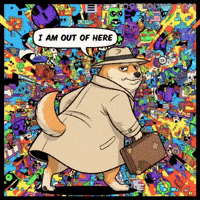 Over It Goodbye GIF by Doge Pound