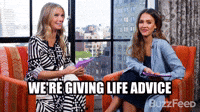 Giving Life Advice