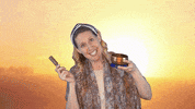 CarlaDelaney peace singing yoga actress GIF