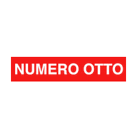 numeroottofur fashion luxury fur n8 Sticker