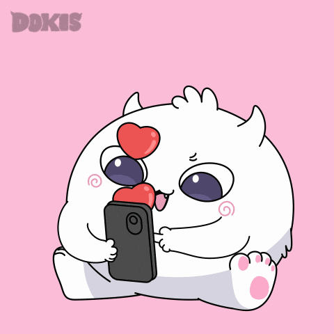 Double Tap Love GIF by Dokis