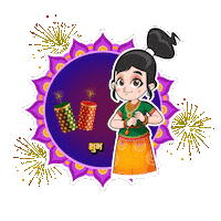 Celebration Festival Sticker by Chhota Bheem