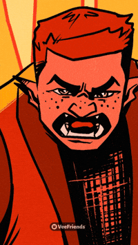 Angry Fight GIF by VeeFriends