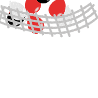 Pacaembu festa entrega chuva baloes Sticker