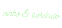 bemmimosa vinho bordado bemmimosa bordando Sticker