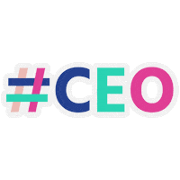 pinkstudios boss entrepreneur girlboss ceo Sticker