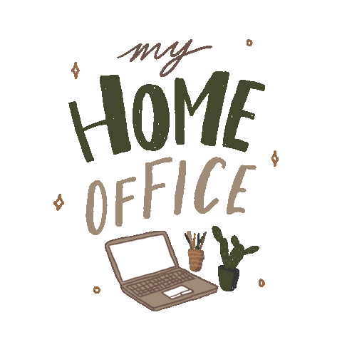 Home Office Sticker by KAMI