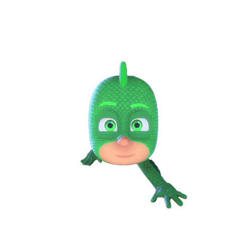 3D Coming Sticker by PJ Masks