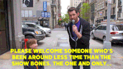 billy on the street GIF