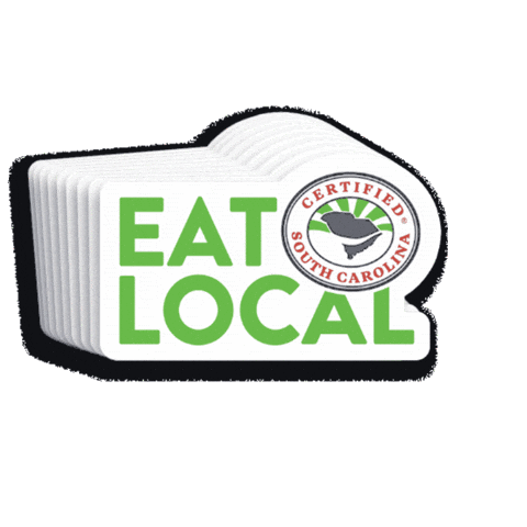 Eat Fresh South Carolina Sticker by Chernoff Newman