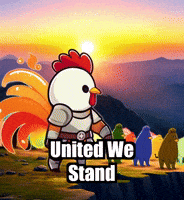 United We Stand Wisdom GIF by Zorooster