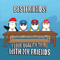 I Love You Friends GIF by Pudgy Penguins