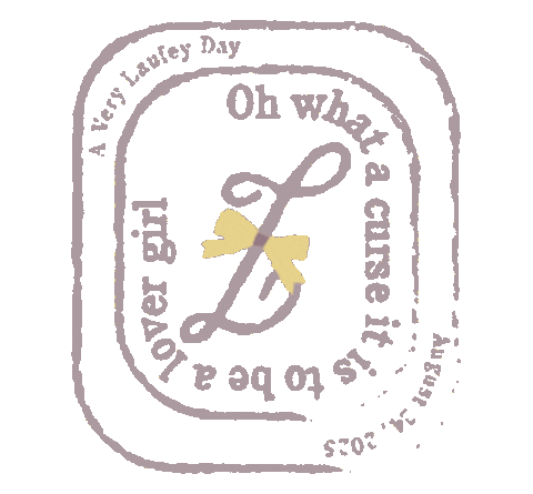 A Matter Of Time Lover Girl Sticker by Laufey