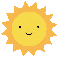 Melting Heat Wave Sticker