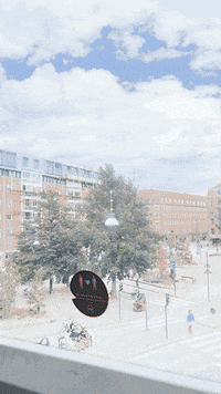 Train Station City GIF