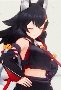 Hololive Midriff GIF
