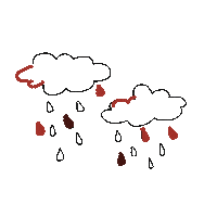 Fall Rain Sticker