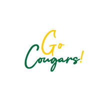 Gocougars Sticker by Cedar Creek School