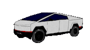 Truck Tesla Sticker by deladeso