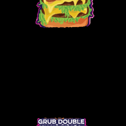 GrubSG giphygifmaker giphygifmakermobile doublecheeseburger grub sg GIF