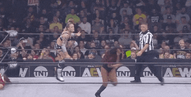 Hikaru Shida Wrestling Match GIF by All Elite Wrestling on TNT