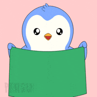 Space Holding GIF by Pudgy Penguins