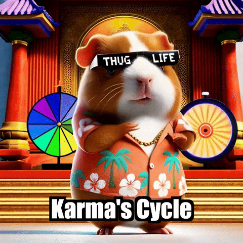 Karma Wisdom GIF by Guinea Gambino