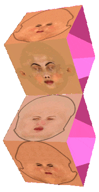 3D Rotating Sticker by badblueprints