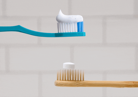 tidalove giphyupload plastic free toothpaste tabs toothpaste tablets GIF