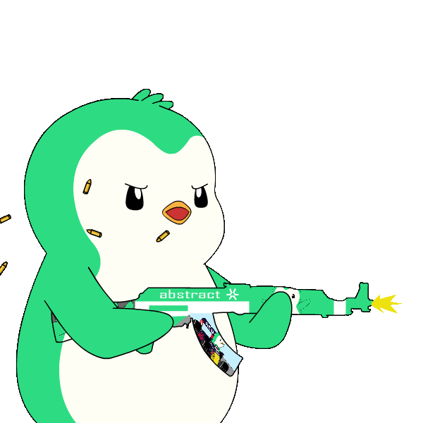 Gun Aiming Sticker by Abster