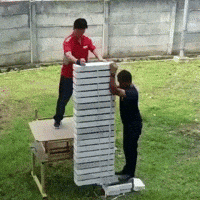 karate chop GIF