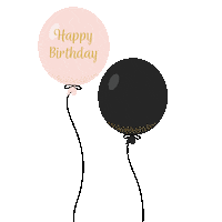 Birthday Balloons Sticker