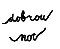 Dobrounoc Sticker