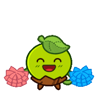 puzzupamitoi cheer pippin 응원 화이팅 Sticker