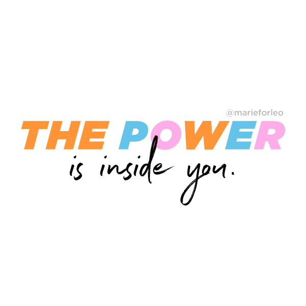 MarieForleoInternational power marie limitless unstoppable Sticker