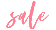 Pink Sale Sticker by Fancy Ashley