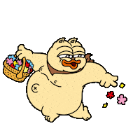 Flower Girl Solana Sticker by ChonkyCom