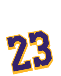 losangeleslakers crown king la lebron james Sticker