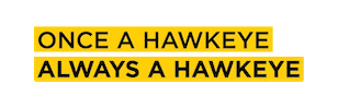 gohawks Sticker by University of Iowa
