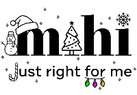 mihicare christmas black mihi mihicare Sticker