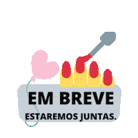 Manicure Unhas Sticker by 1001 Nail Designers de Sucesso