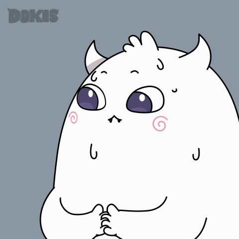 Awkward Sweat GIF by Dokis