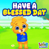Good Day Gm GIF by Lucas and Friends by RV AppStudios