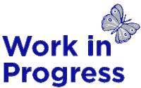 Work In Progress Butterfly Sticker by imperio