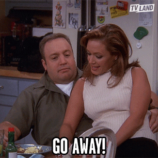 Get Out Kingofqueens GIF by TV Land