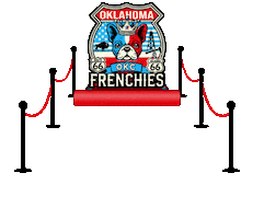 French Bulldog Sticker by OKC Frenchies
